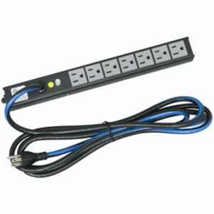 SLIM PWR STRIP,7 OUTLET