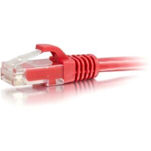 3' CAT5e Snagless Patch Red