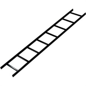 CABLE LADDER,6'X12,BLK,1P
