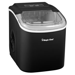 Magic Chef MCIM27B Portable Countertop Ice Maker, 27 Lbs. per Day (Black)