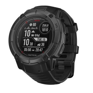 Garmin 010-02805-13 Instinct 2X Solar Tactical Edition GPS Smartwatch with 50-mm Case, Bluetooth, Military Grade Protection, and 10 ATM Water Rated (Black)