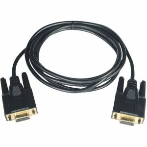 Eaton Tripp Lite Series Null Modem Serial DB9 Serial Cable (DB9 F/F), 10 ft. (3.05 m)