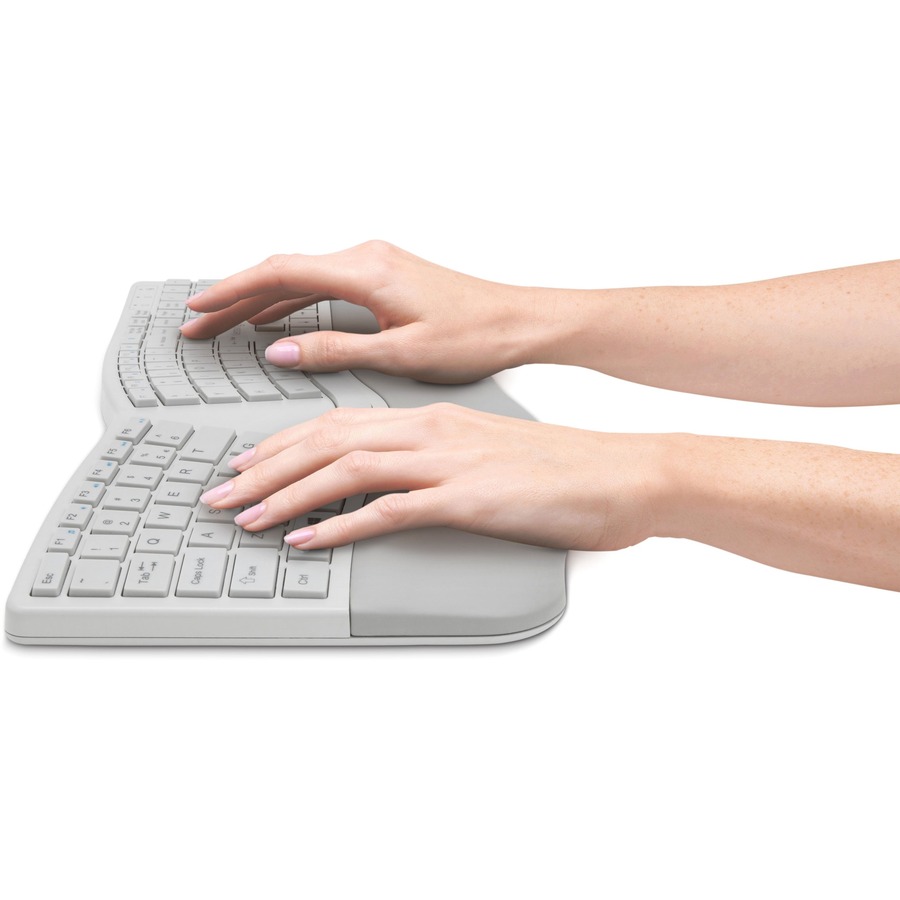 Kensington Pro Fit Ergo Wireless Keyboard and Mouse-Gray - Image 5