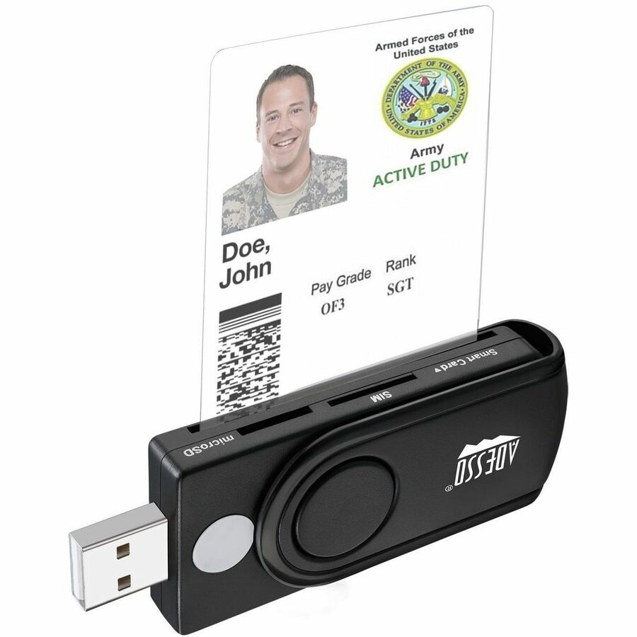 Adesso SCR-200 Smart Card Reader - Image 2