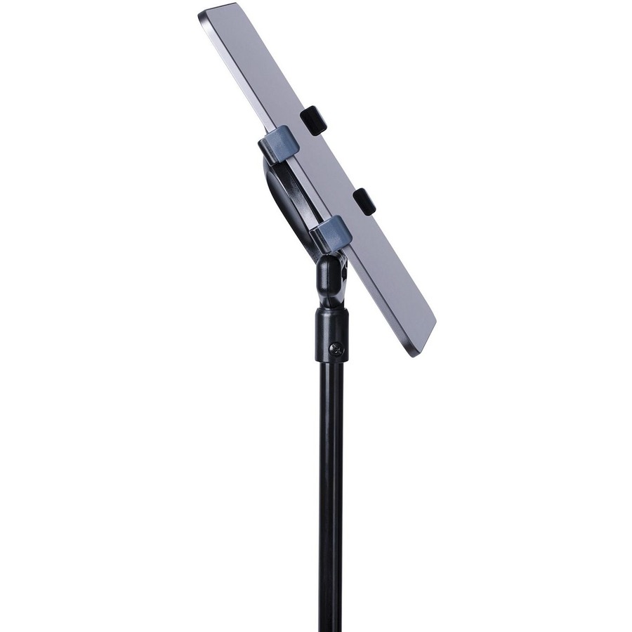 StarTech.com Mobile Tablet Stand with wheels, Height Adjustable Cart, Universal Rolling Tablet Stand for 7 - 11in w/ Detachable Holder, TAA - Image 7