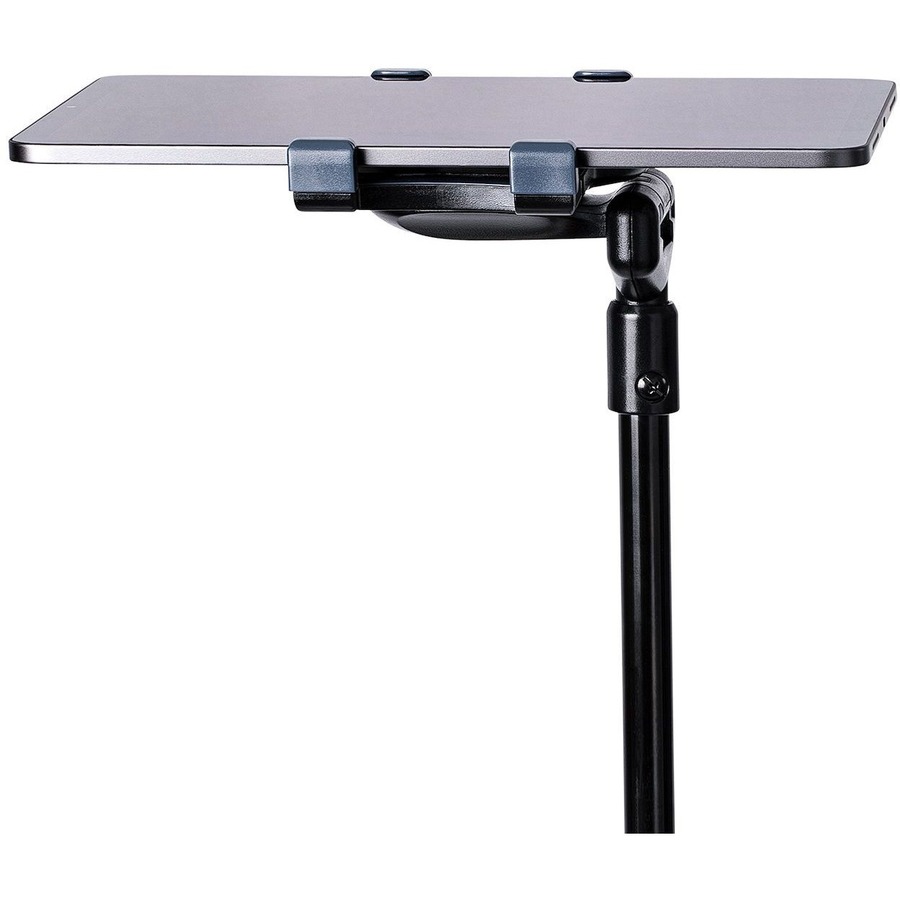 StarTech.com Mobile Tablet Stand with wheels, Height Adjustable Cart, Universal Rolling Tablet Stand for 7 - 11in w/ Detachable Holder, TAA - Image 8