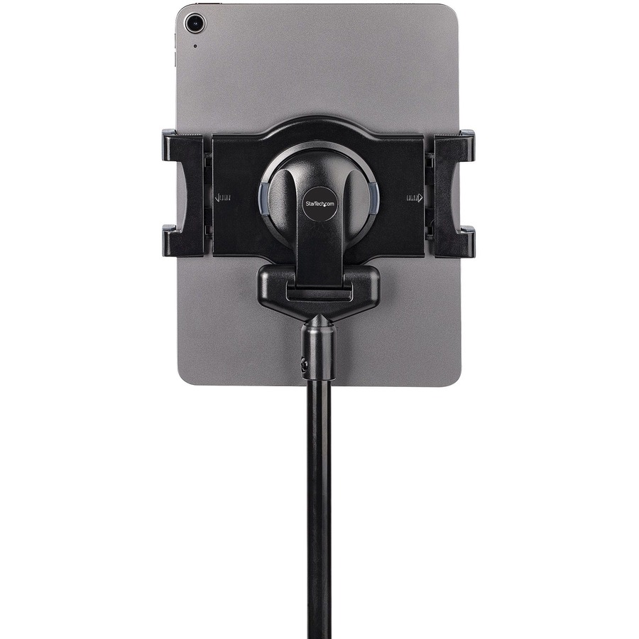 StarTech.com Mobile Tablet Stand with wheels, Height Adjustable Cart, Universal Rolling Tablet Stand for 7 - 11in w/ Detachable Holder, TAA - Image 9