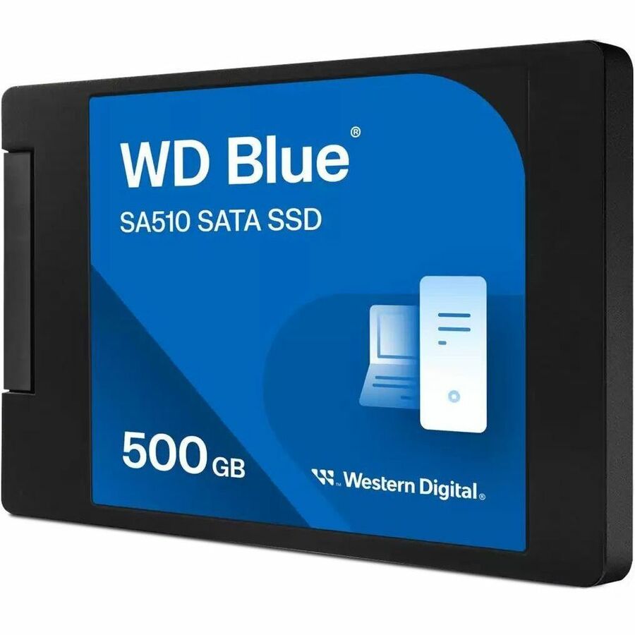 WD Blue SA510 WDS500G3B0A 500 GB Solid State Drive - 2.5" Internal - SATA - Image 2