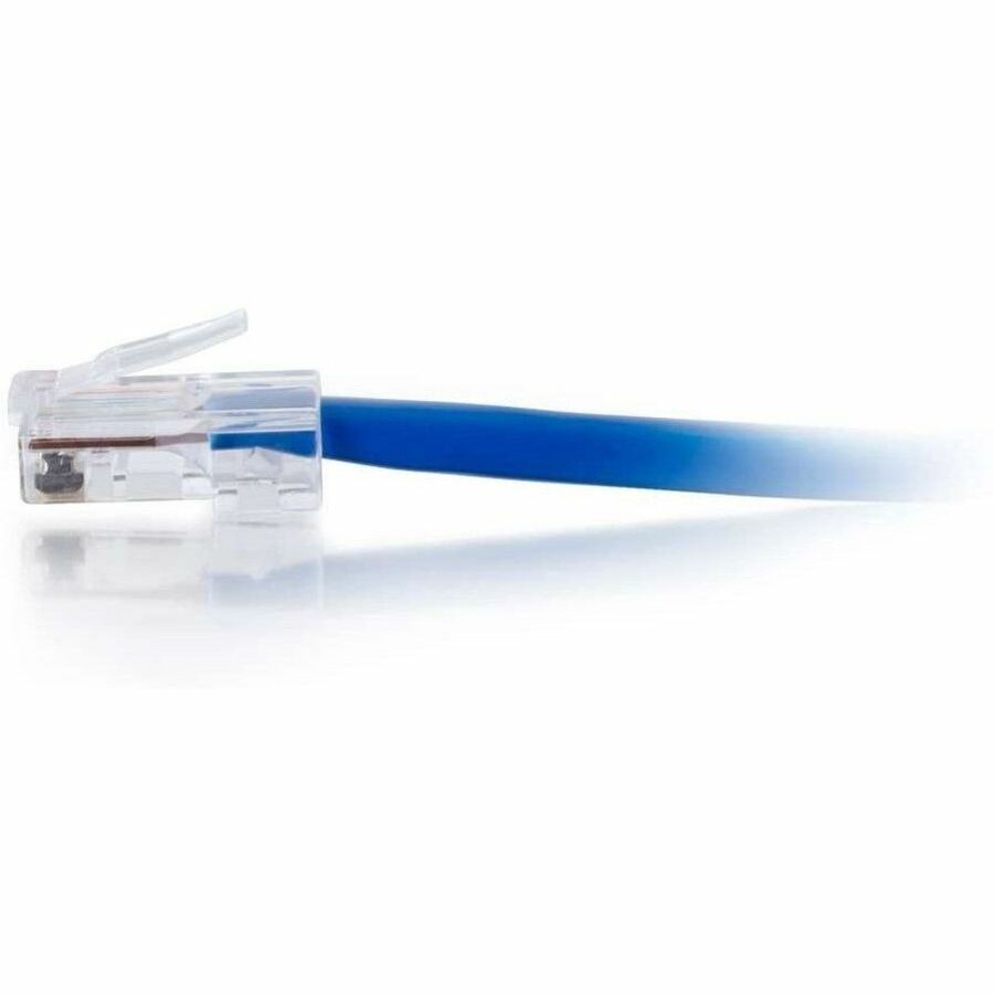C2G 6ft (1.8m) Cat6 Non-Booted Unshielded (UTP) Ethernet Network Patch Cable - Blue - Image 2