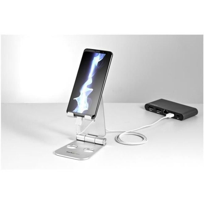 StarTech.com Phone and Tablet Stand - Foldable Universal Mobile Device Holder - Smartphones/Tablets - Adjustable Cell Phone Stand for Desk - Image 3