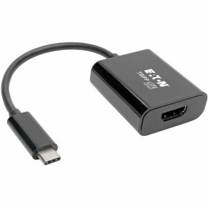 Eaton Tripp Lite Series USB-C to HDMI 4K Adapter with Alternate Mode - DP 1.2, Black
