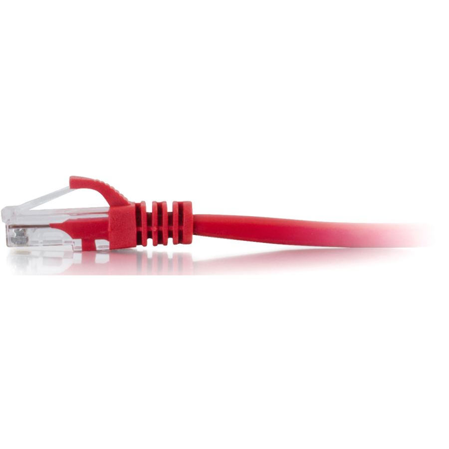 C2G 50ft Cat6 Unshielded Ethernet Cable - Cat 6 Network Patch Cable - Red - Image 2