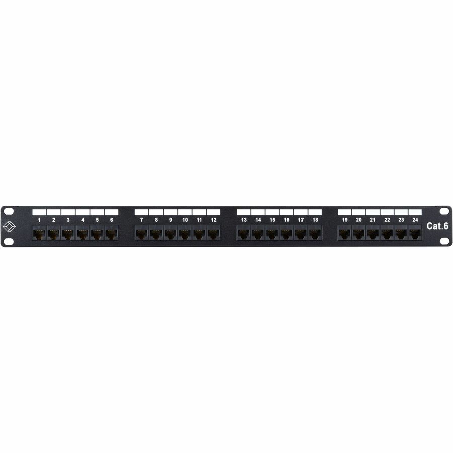 Black Box GigaTrue CAT6 Patch Panel - 1U, Unshielded, 24-Port - Image 2