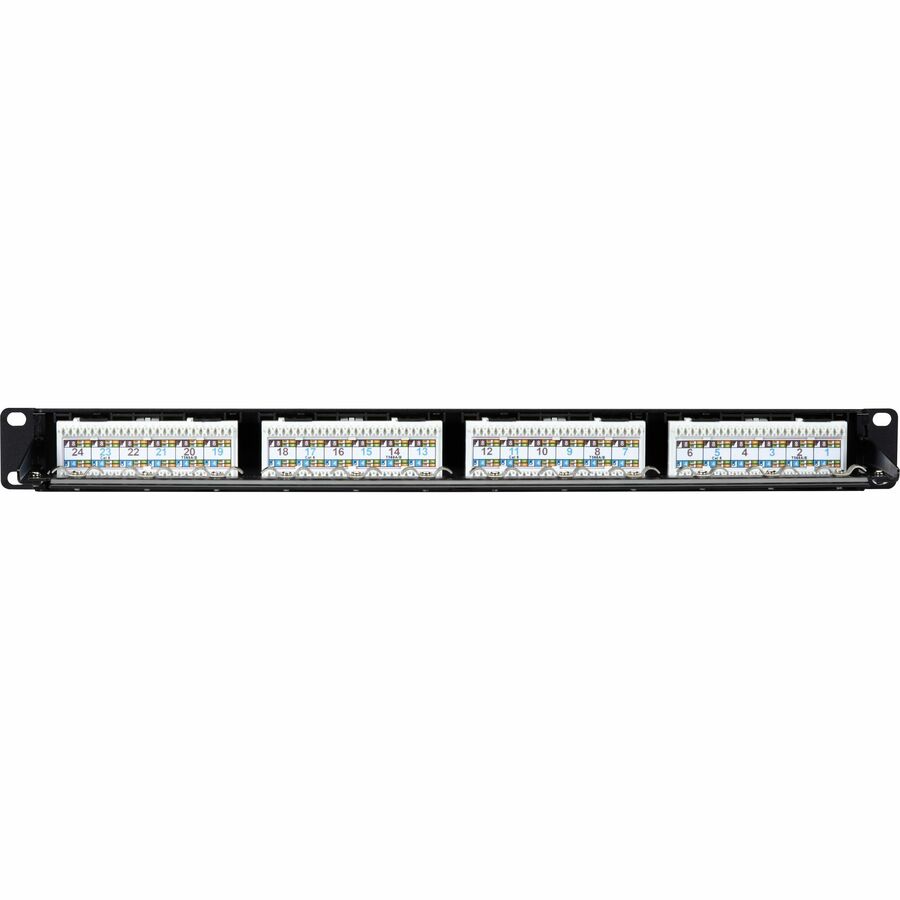 Black Box GigaTrue CAT6 Patch Panel - 1U, Unshielded, 24-Port - Image 3
