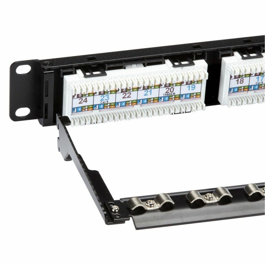 Black Box GigaTrue CAT6 Patch Panel - 1U, Unshielded, 24-Port - Image 5