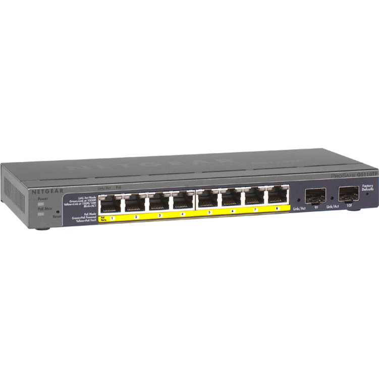 Netgear ProSafe GS110TP Ethernet Switch - Image 2