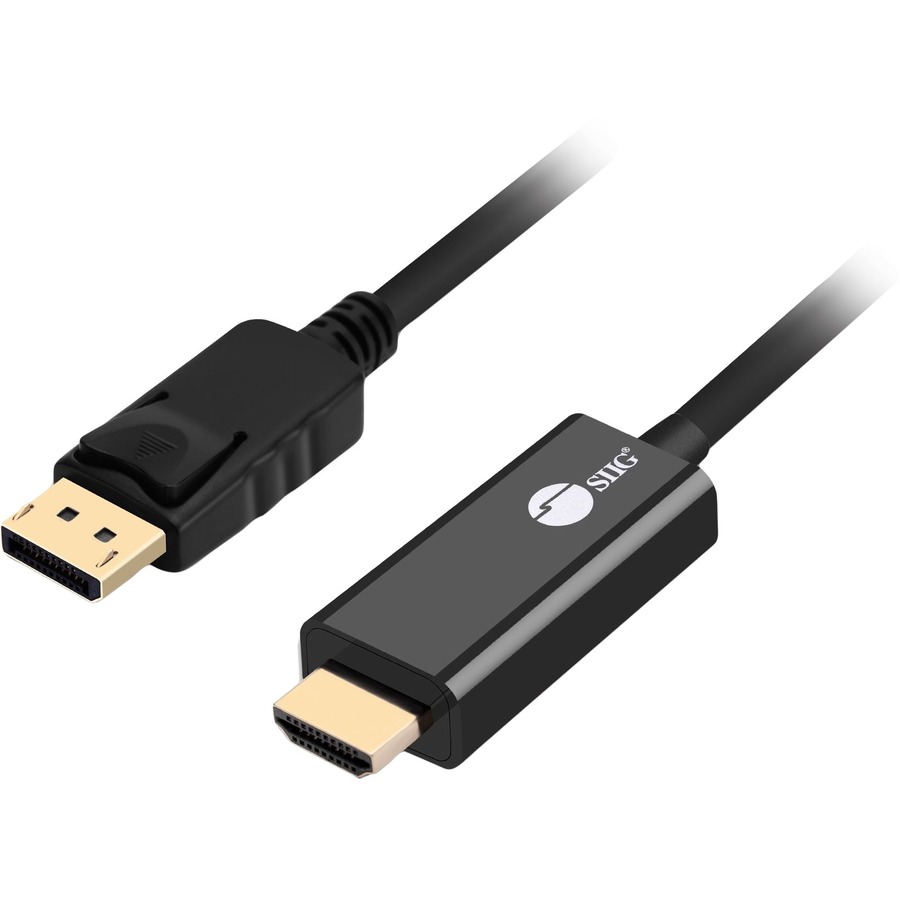 SIIG DisplayPort 1.2 to HDMI 10ft Cable 4K/30Hz - Image 2