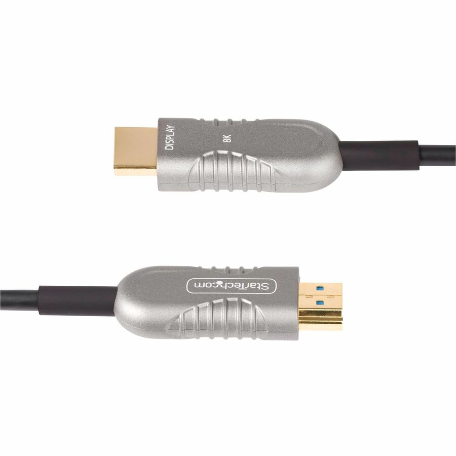 StarTech.com 100ft (30.4m) HDMI 2.1 Hybrid Active Optical Cable (AOC), CMP, Plenum Rated, 8K Ultra High Speed HDMI 2.1/2.0 Cable, 48Gbps - Image 2