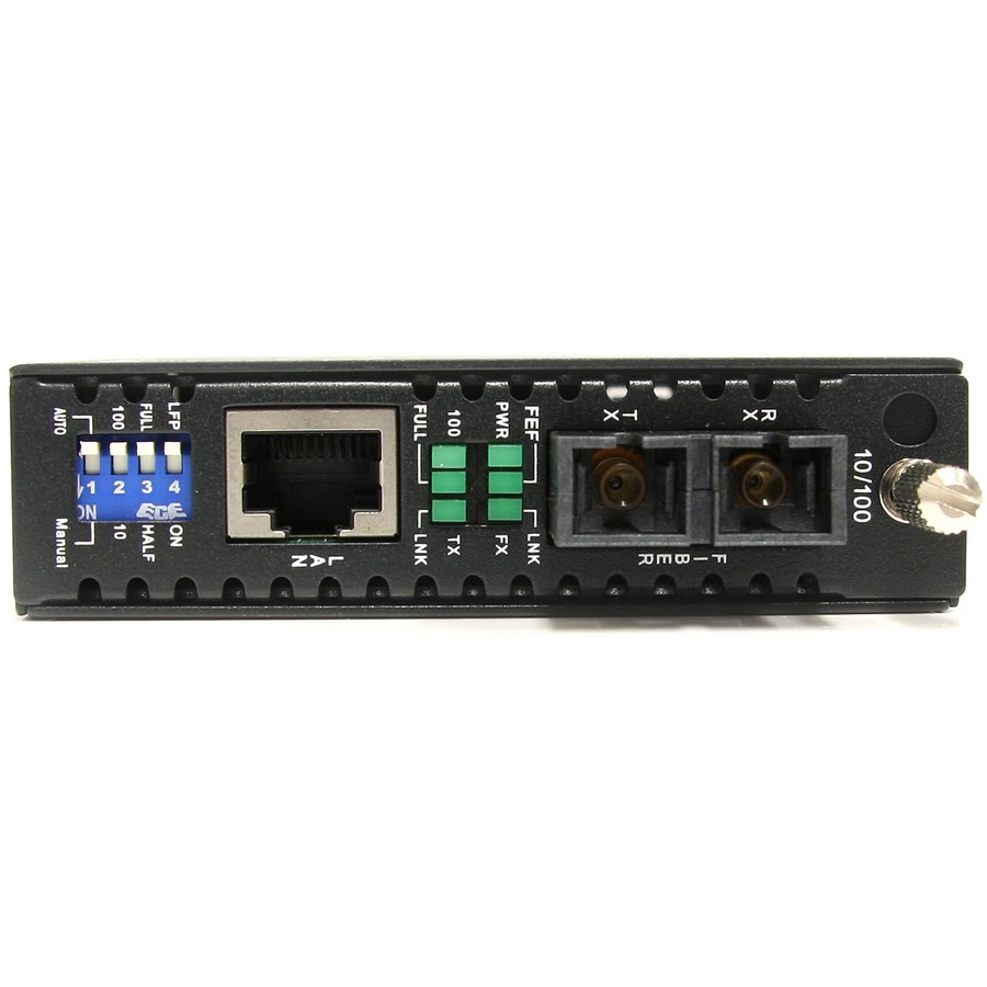 StarTech.com 10/100 Mbps Single Mode Fiber Media Converter SC 30 km - Image 2