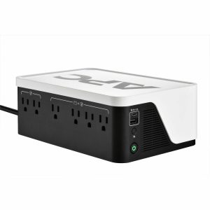 APC Back-UPS, 700VA/420W, Floor/Wall Mount, 120V, 6x NEMA 5-15R outlets, USB Type A + C Ports