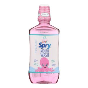 Spry Mouth Wash - Bubble Gum - Kid - 16 fl oz