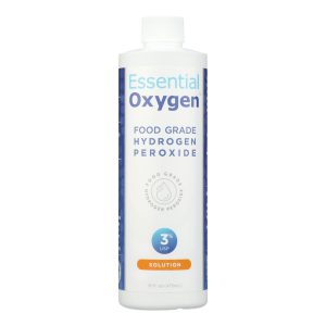 Essential Oxygen Hydrogen Peroxide 3% - Food Grade - 16 oz