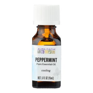 Aura Cacia - Pure Essential Oil Peppermint - 0.5 fl oz
