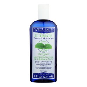 Eco-Dent Dailyrinse Mouthrinse - Mint - 8 oz