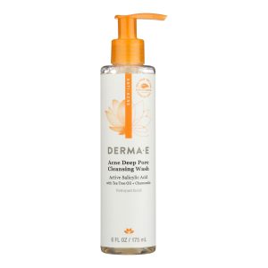 Derma E - Very Clear Cleanser - 6 fl oz.