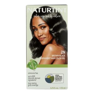 Naturtint Hair Color - Permanent - 2N - Brown Black - 5.28 oz