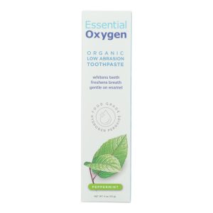 Essential Oxygen Toothpaste - Peppermint - Case of 1 - 4 oz.