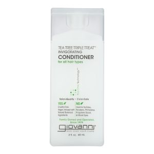 Giovanni Conditioner Tea Tree Triple Treat - 2 fl oz - Case of 12