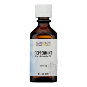 Aura Cacia - Peppermint Pure Essential Oil - 2 fl oz