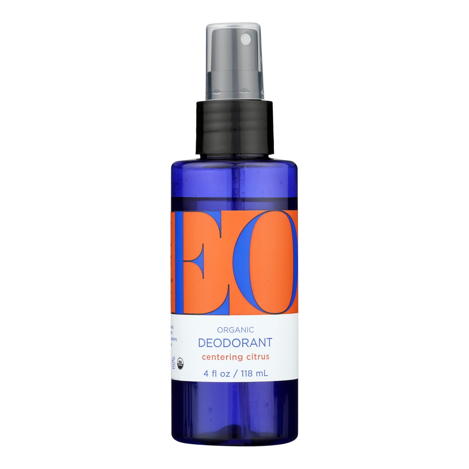 EO Products - Organic Deodorant Spray Citrus - 4 fl oz