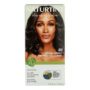 Naturtint Hair Color - Permanent - 4N - Natural Chestnut - 5.28 oz