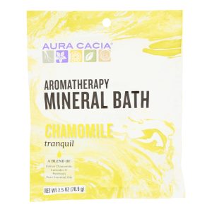 Aura Cacia - Aromatherapy Mineral Bath Tranquility - 2.5 oz - Case of 6