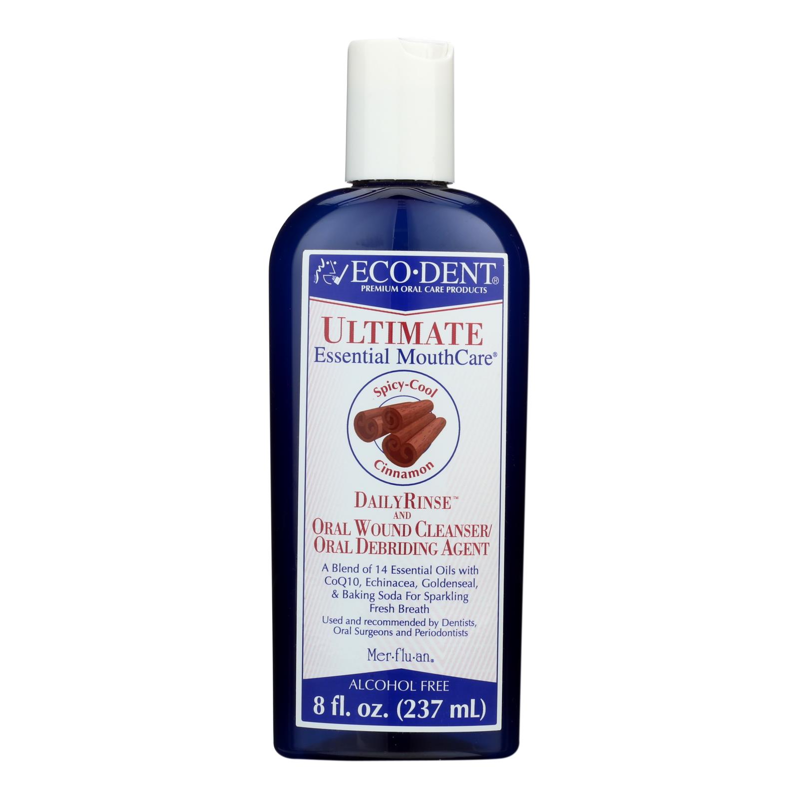 Eco-Dent Dailyrinse Mouthrinse - Cinnamon - 8 oz