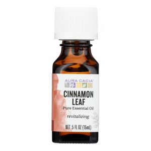 Aura Cacia - Pure Essential Oil Cinnamon Leaf - 0.5 fl oz