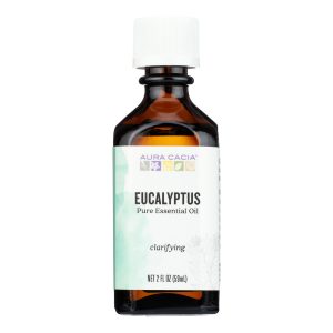 Aura Cacia - Essential Oil Eucalyptus Pure - 2 fl oz