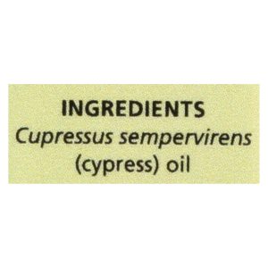 Aura Cacia - Essential Solutions Oil Cypress - 0.5 fl oz