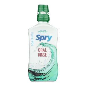 Spry Oral Rinse - Spearmint - 16 Fl oz.