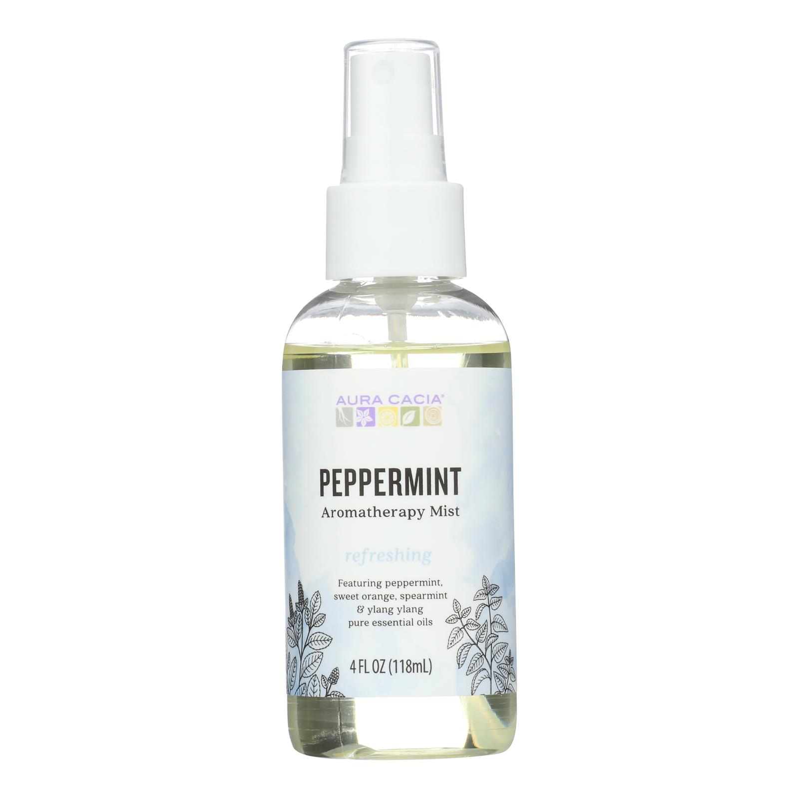 Aura Cacia - Aromatherapy Mist Peppermint Harvest - 4 fl oz - Image 2