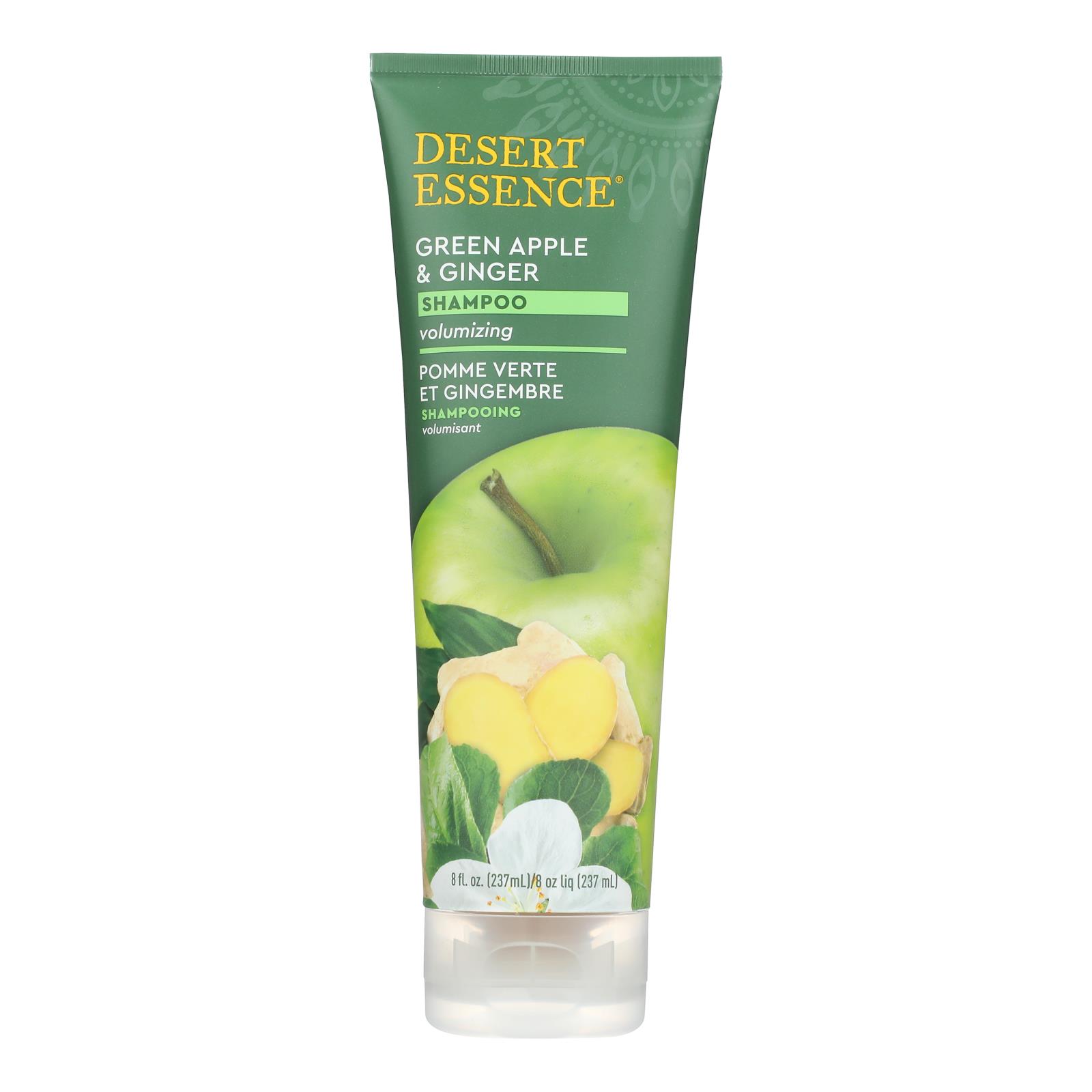 Desert Essence - Shampoo Green Apple and Ginger - 8 fl oz - Image 2
