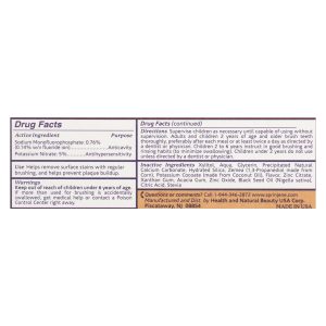 Sprinjene Natural Toothpaste - Sensative - Flouride - 3.5 oz