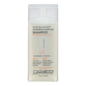 Giovanni Hair Care Products 50/50 Balanced Shampoo - Case of 12 - 2 fl oz
