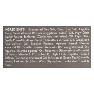 Soothing Touch Salt Scrub - Peppermint/Rosemary - 20 oz