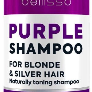Purple Shampoo   Toner for Blonde Hair   For Color Treated Bleached Silver White and Gray Hair   Goodbye to Orange and Yellow Brassy Tones   Sulfate and Paraben Free   Women and Men