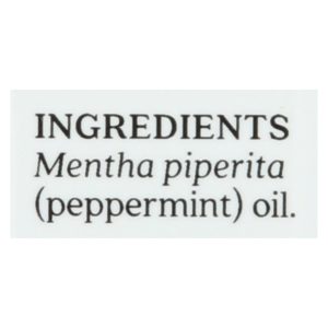 Aura Cacia - Essential Oil - Peppermint Sweet - Case of 1 - .50 fl oz.