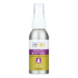 Aura Cacia - Essential Solutions Mist Panic Button - 2 fl oz