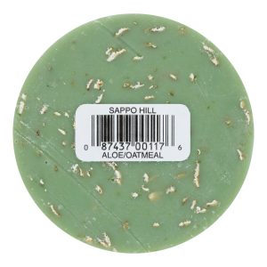 Sappo Hill Soapworks Bar Soap - Glycerine Creme - Aloe Oatmeal - 3.5 oz - Case of 12